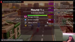 Mario Party with Friends | Goal to 100 Followers | 300 Weekly Goal for Spicy Bites!