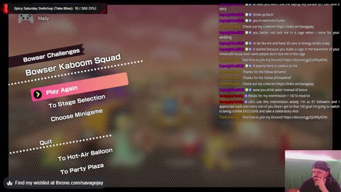 Mario Party with Friends | Goal to 100 Followers | 300 Weekly Goal for Spicy Bites!