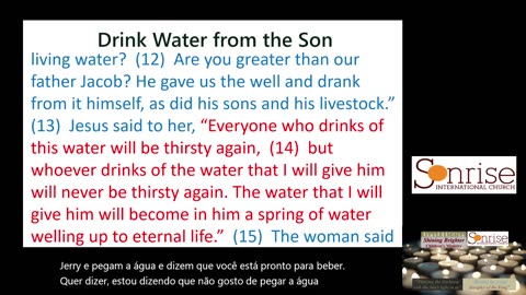 How Do You Embrace True Life Part Five: Drink Water from the Son