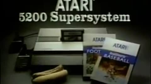 Atari 5200 RealSports Series TV Commercial with Mel Allen from 1983