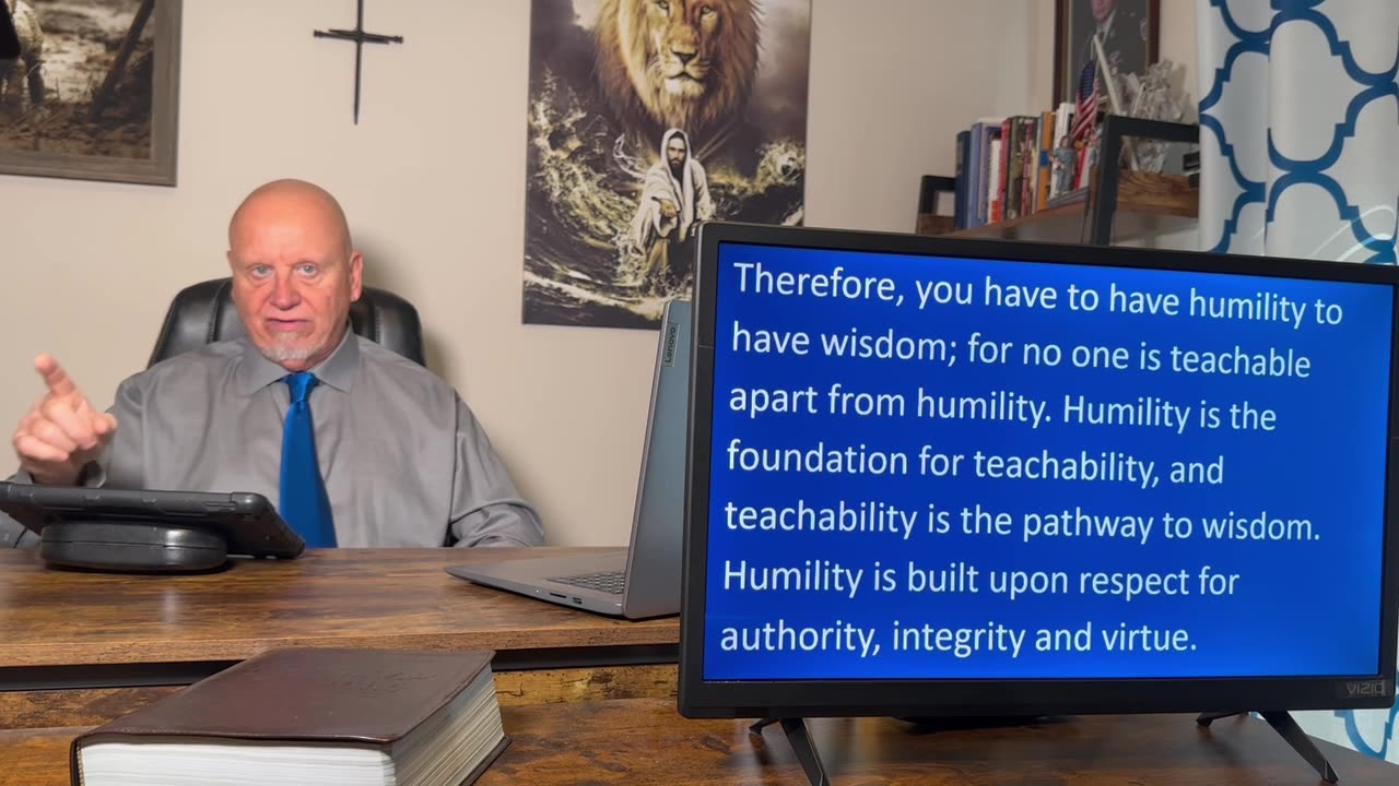 Wisdom is knowing and doing the will of GOD.