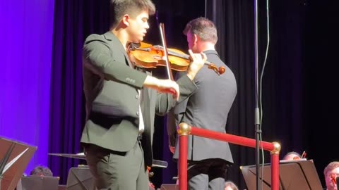 Didi Stone, Guest Artist, PC Symphony, Short Violin Solo