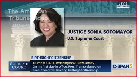 "Rude B*tch": Woke Sotormayor Gets Called Out By Chief Justice In Middle Of Arguments