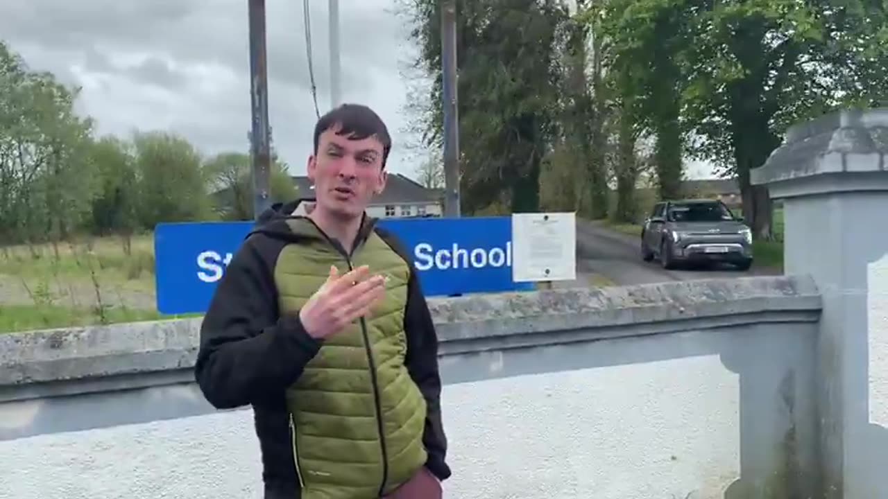 Outside St. Patrick's Centre in Kilkenny today which...