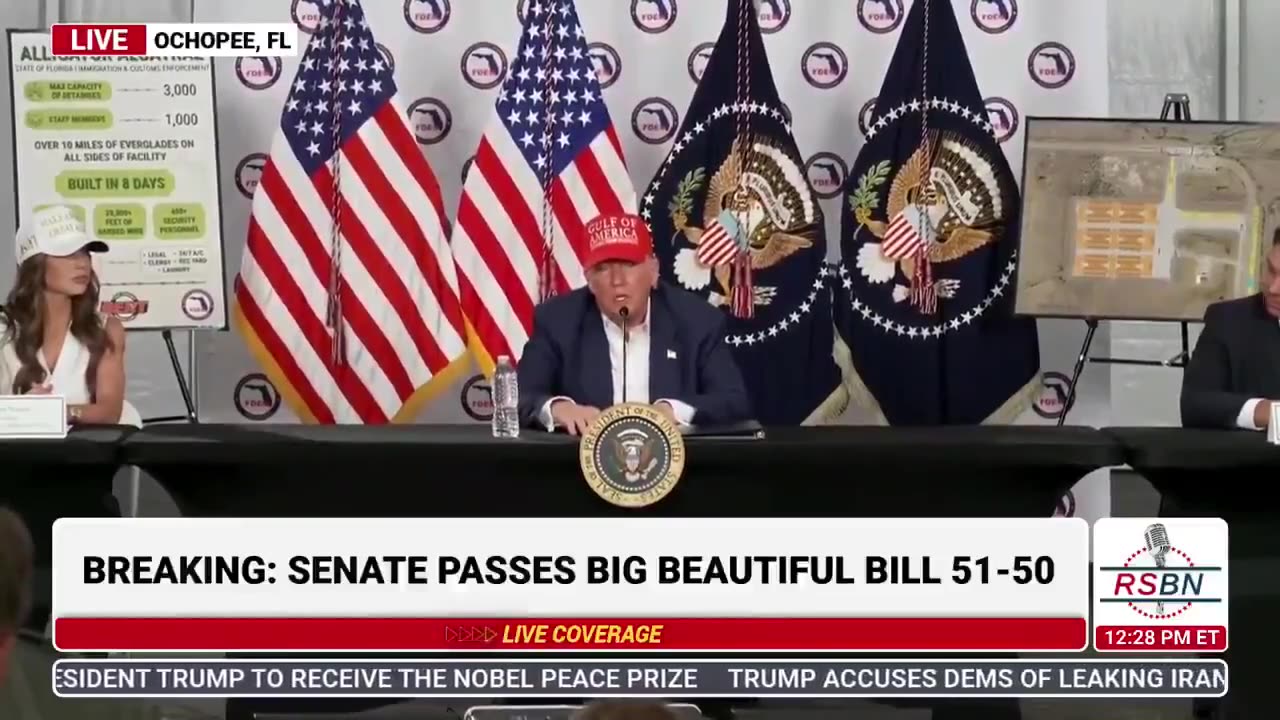 🚨Pres. Trump floats idea of deporting Americans who commit heinous acts