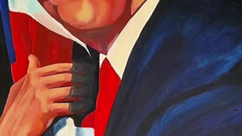 This piece was created as a heartfelt thank you to Donald Trump for reigniting passion.