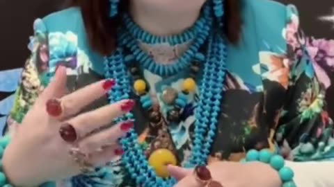 Natural turquoise follows the shape: unpretentious and uncarved