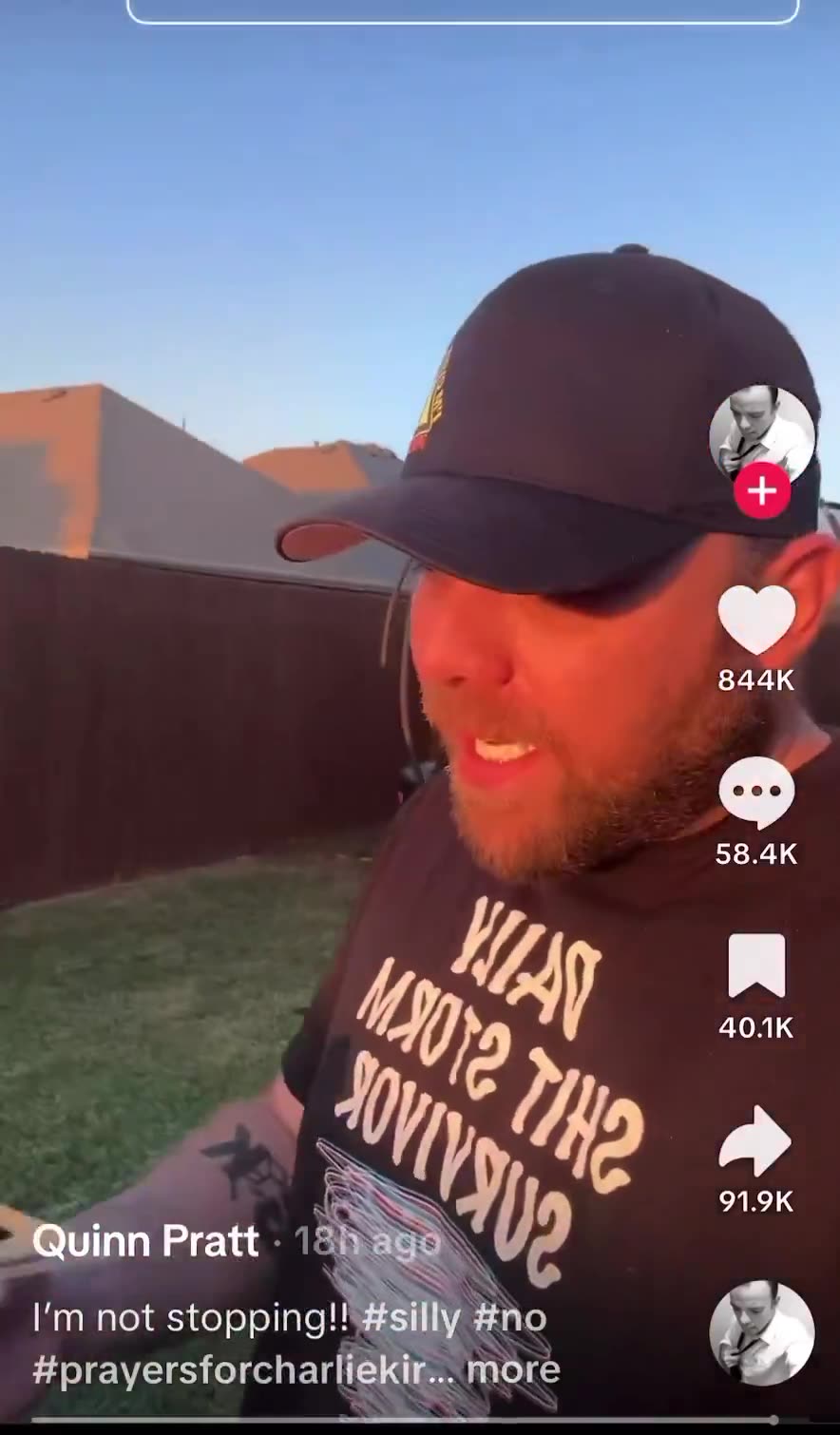 Check out Quinn Pratt. He is on a mission.