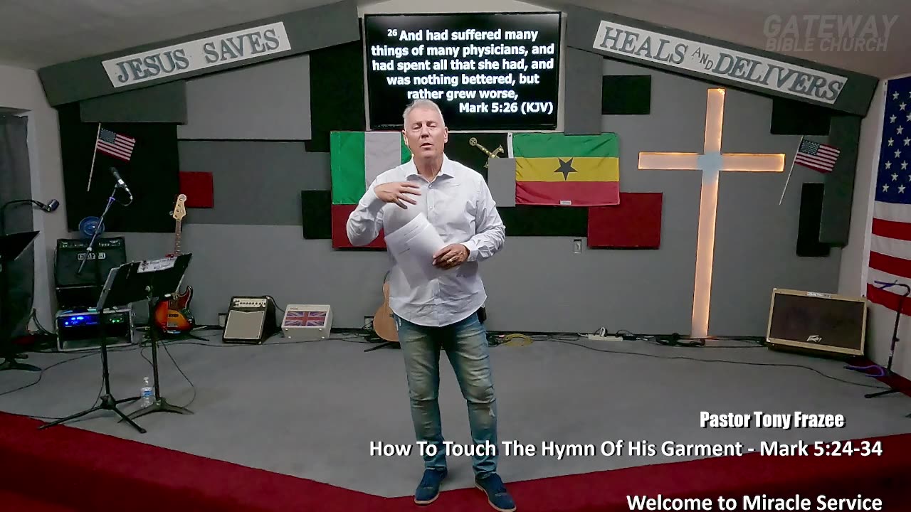 How To Touch The Hymn Of His Garment (Pastor Tony Frazee) Gateway Bible Church 6pm 2025-05-04