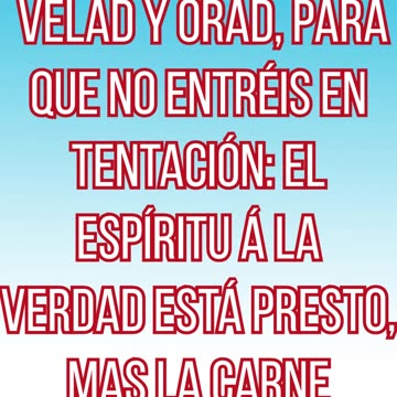 "La Advertencia de Jesús: Velen y Oren" Matthew 26:41 #shorts #youtube #jesus #views #ytshorts #yt