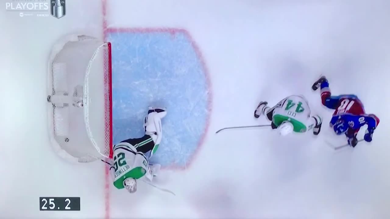 Avalanche C #29 Nathan MacKinnon PP🥅(4)🏒Slap-Shot Goal