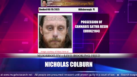 Mugshot TV - Live Arrest Booking Video Stream
