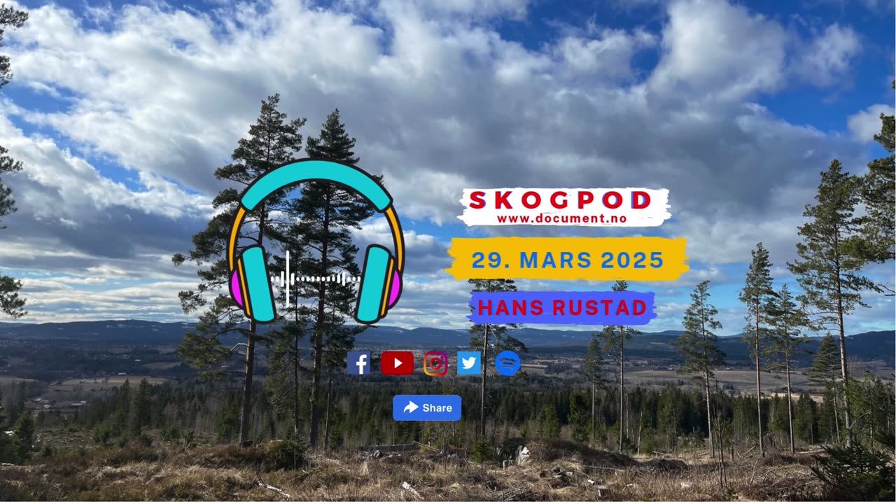 Skogpod med Hans Rustad 29. mars 2025