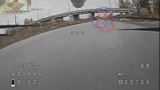 🚁💥 Ukraine Russia War | Russian drone chases Ukrainian pickup in Konstantinovka | RCF