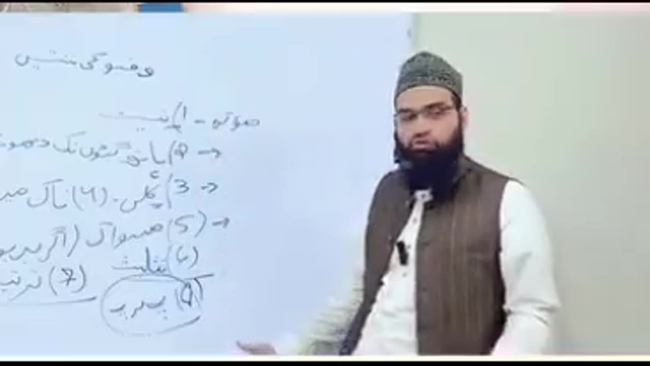 وضو کی 7 سنتیں اور انکی تفصیل۔