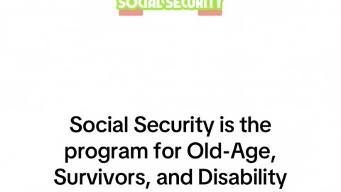 What is Social Security?
