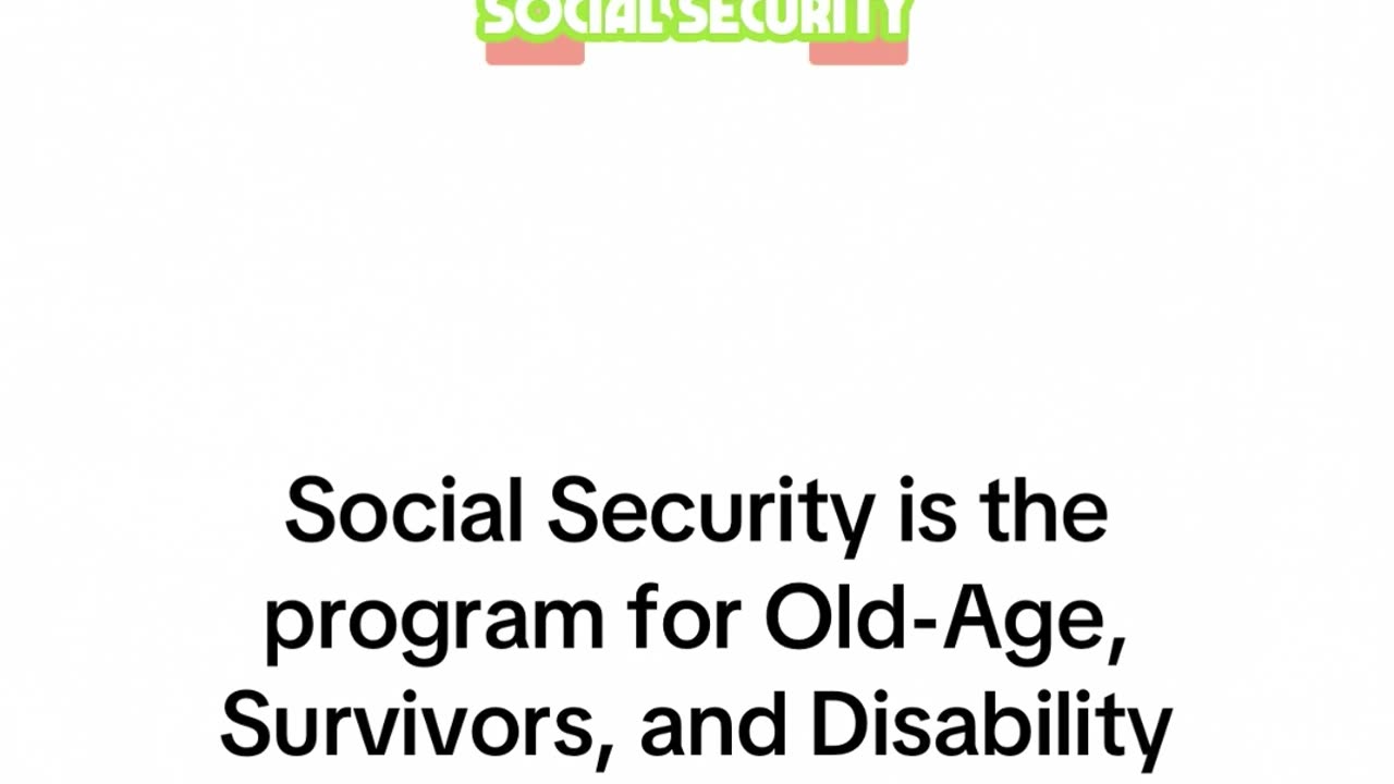 What is Social Security?