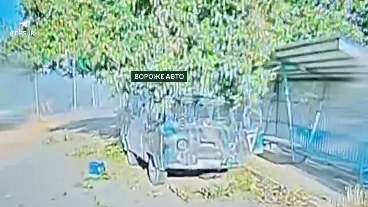 🔥Enemy motorcycle parking lot burned down: border guards strike with FPV drones