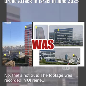 Fact Check: Video of 2022 Attack On Kyiv Does NOT Show Iranian Drone Attack In Israel in June 2025