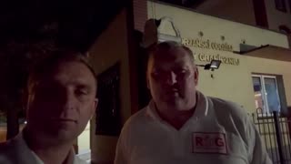 Jesteśmy z Jackiem @JacekWronaCBS przed Oddziałem @Straz_Graniczna