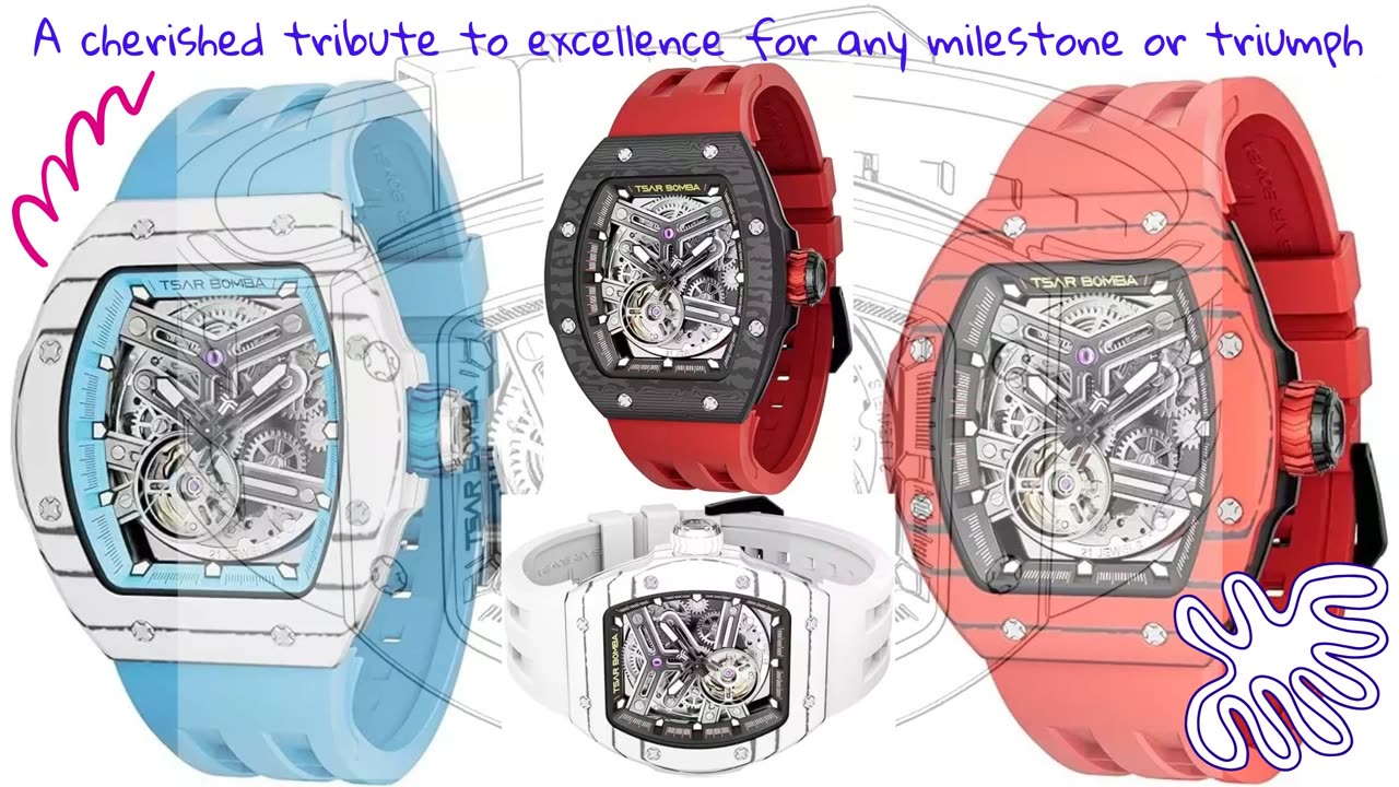 Luxury Men's Automatic Watch Mechanical Japanese Movement