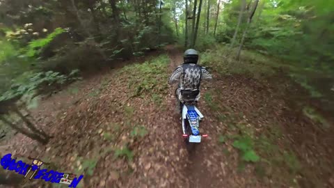 Why I chose A Yamaha YZ450FX?! Dirt bike trail ride