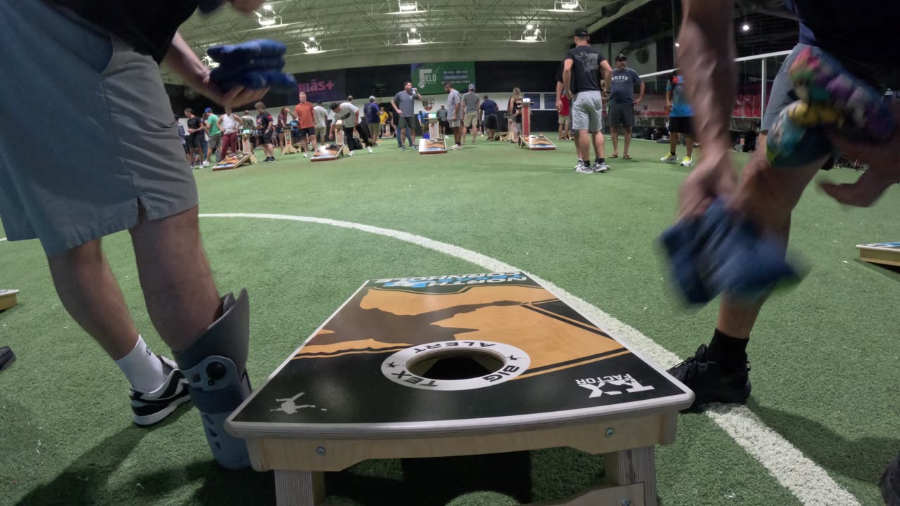 6.17.25 NTX Cornhole A league, week 5 - Match 1 Game 1