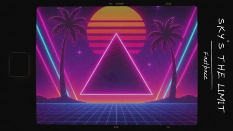 Sky's The Limit - Fastpace | 80s Synthwave Nostalgia