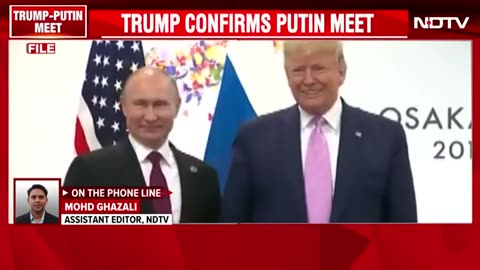 Trump, Putin To Meet On August 15 In Alaska To Discuss Ukraine Peace Deal