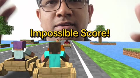 Playing Minecraft Kart #minecraft #minecraftgame #minecraftmovie