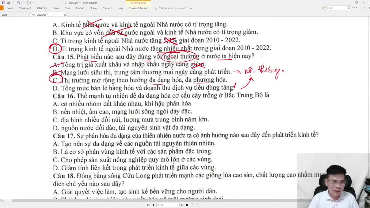 CHỮA CHI TIẾT ĐỀ THAM KHẢO MÔN ĐỊA LÍ THI TỐT NGHIỆP THPT 2025 ĐỊA LÍ THẦY TÙNG