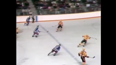 NHL 1986 NEW YORK RANGERS AT VANCOUVER CANUCKS