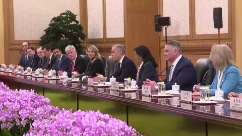 Canadas Mark Carney refers to new world order during historic visit