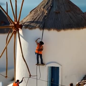 Little workers take on giant work! ♻️ Watch as they workers🎁🍔🥮 #shortvideo #shorts #ai