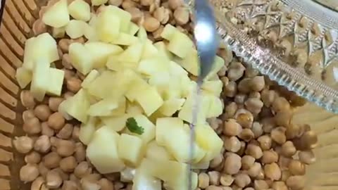 Chana chat so beautiful