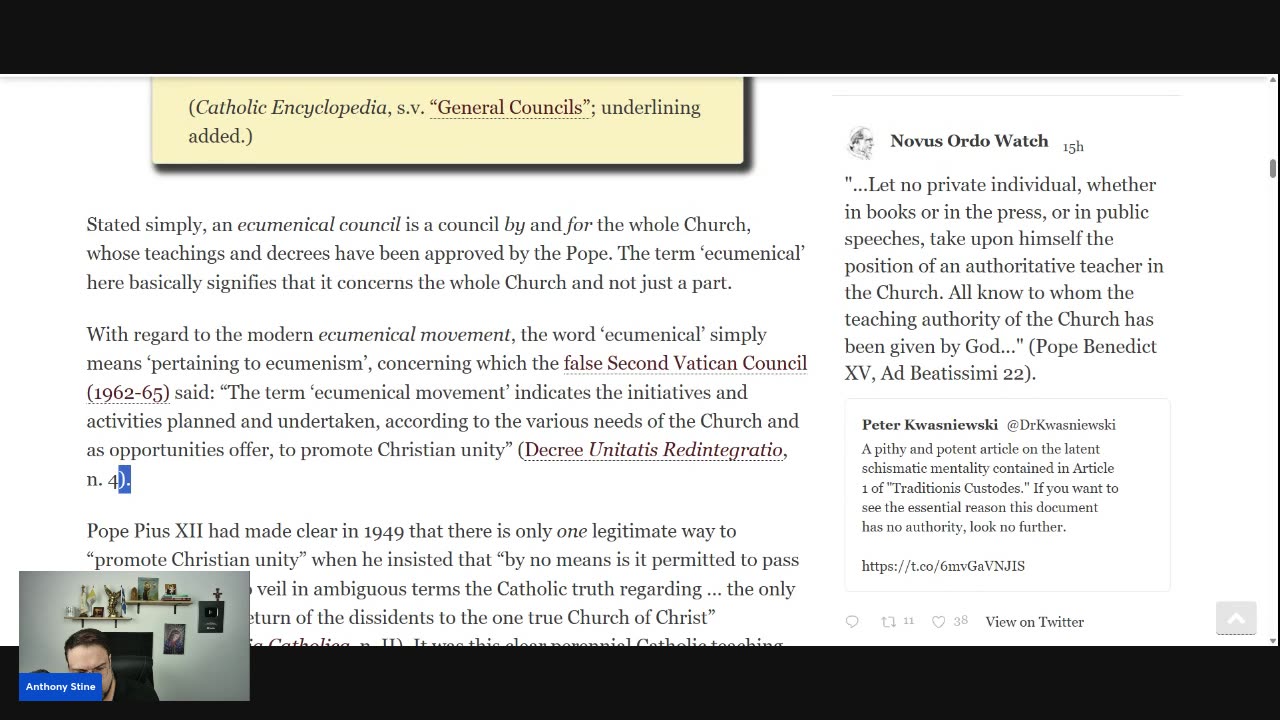 The Unfortunate Truth Of Pope Leo's Ecumania