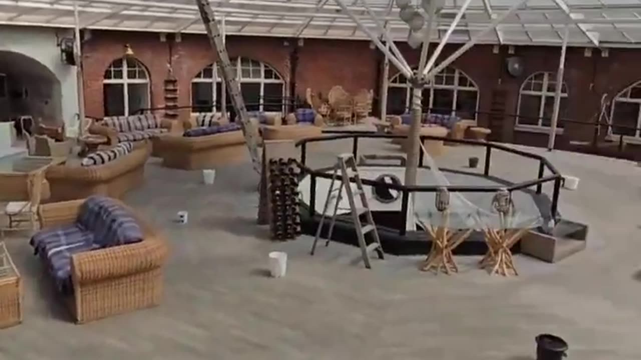 ABANDONED FLOATING HOTEL