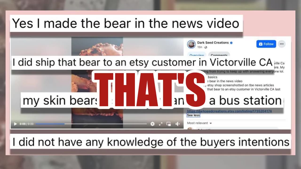 Fact Check: Teddy Bear Found at California Bus Station Was Covered in FAKE Human Skin