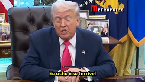 Donald j.Trump sobre o regime lulonazismo e togados.