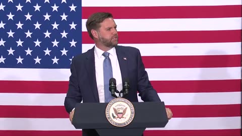 AUGUST 21 2025 Vice President JD Vance speaks on Trump's One Big Beautiful Bill in Georgia