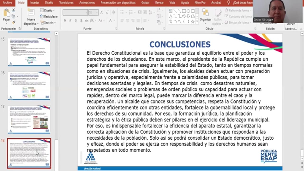 TALLER 3 DERECHO CONSTITUCIONAL