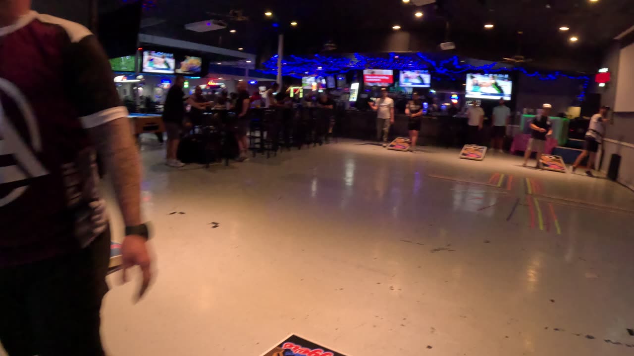 4.14.25 TCL cornhole, Rix Bar & Grill - B league week 3, match 2