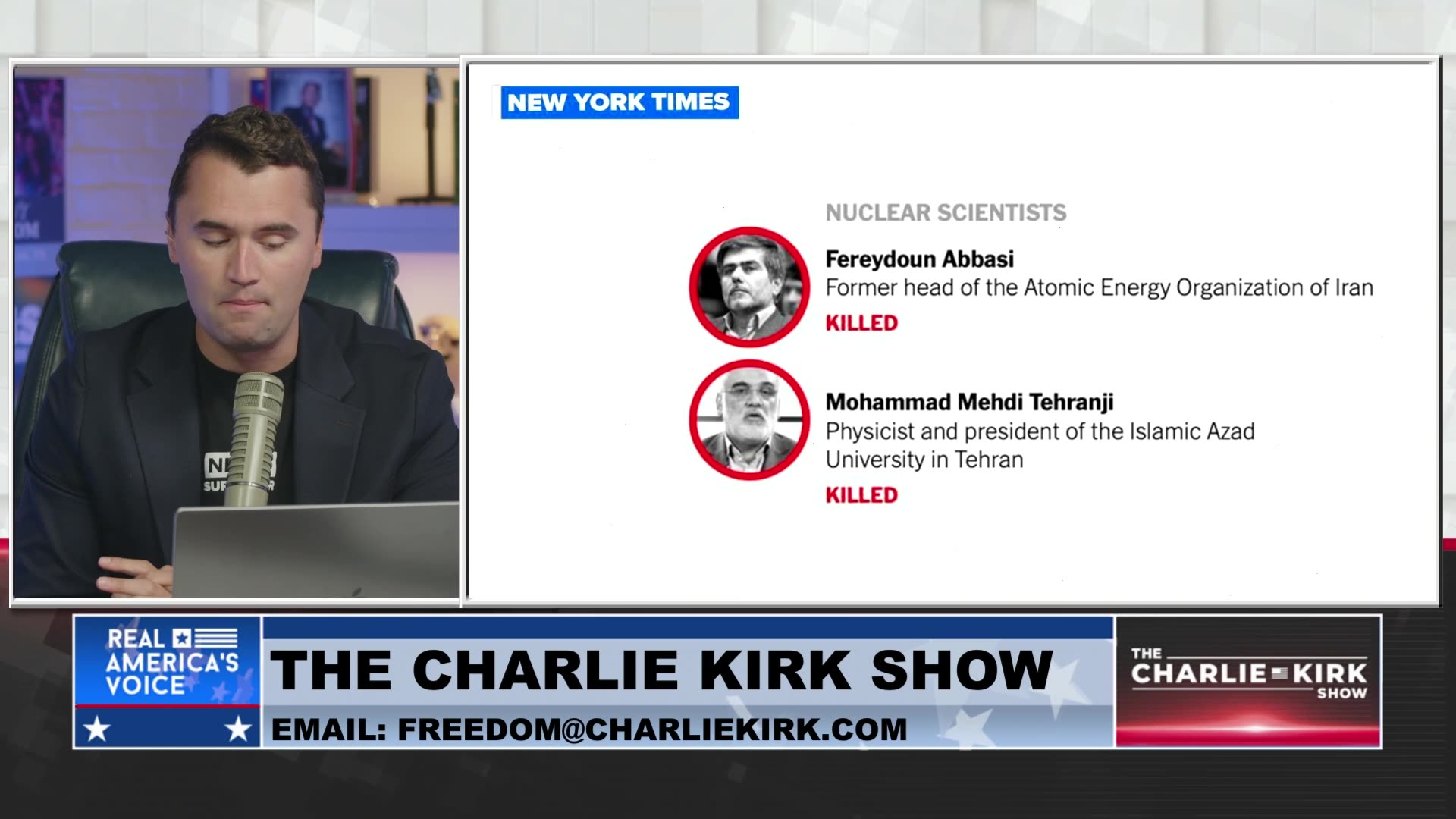 Israel vs. Iran: Charlie Kirk Breaks Down the Facts of the Attack