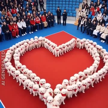 These fluffy superstars have stolen the show.hd