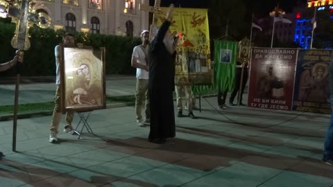 485-та Литија (3) - Велеиздајник је послушник масонске секте која влада у Србији