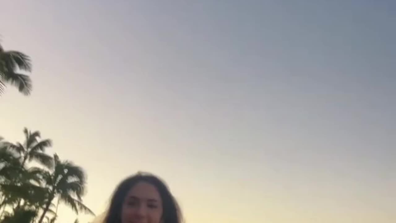 Sunset teens bikini