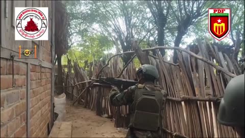 🔫🏞️ Myanmar Conflict | MDA-3 Rebels Hit Junta in Taungtha | RCF