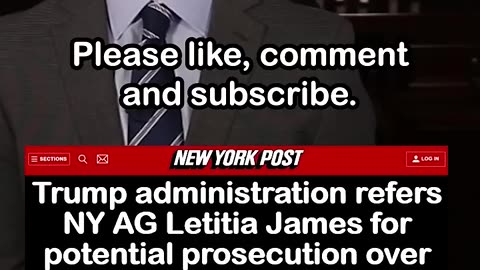 Letitia James Referred to DOJ for Alleged Mortgage Fraud