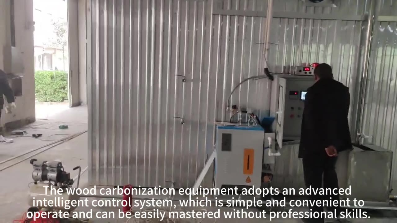 The wood carbonization equipment