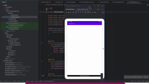 Student Work(Android)| CST2335 – Graphical Interface Programming Lab 7 – Fragments Output Video